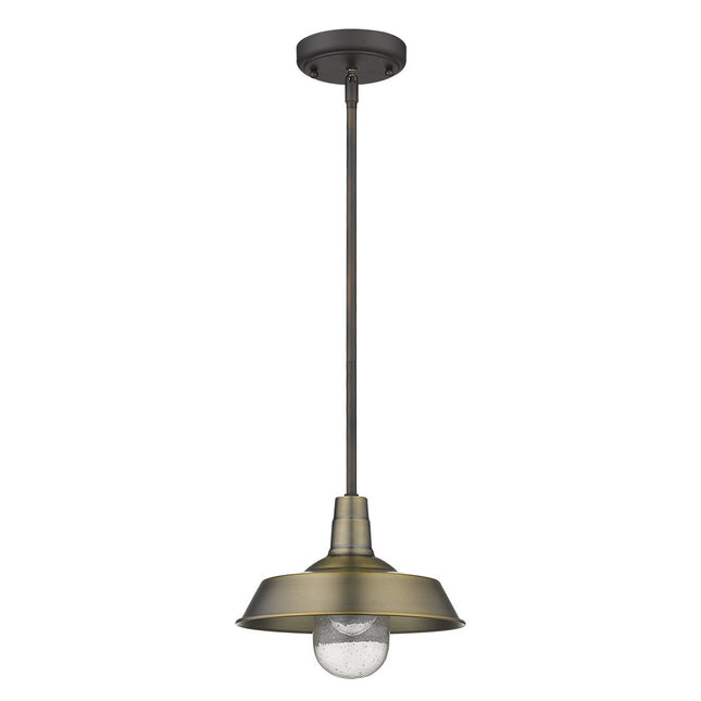 Brushed Gold Shallow Plate Adjustable Pendant Light Pendants TriadCommerceInc Default Title  