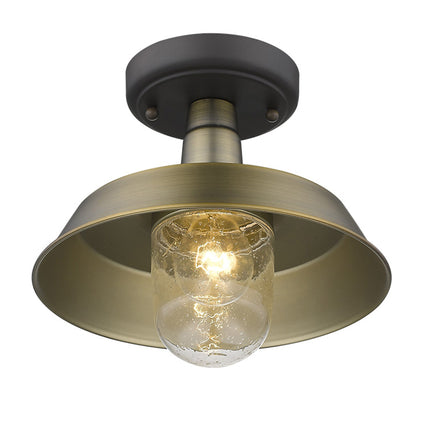 Brushed Gold Shallow Plate Adjustable Pendant Light Pendants TriadCommerceInc   