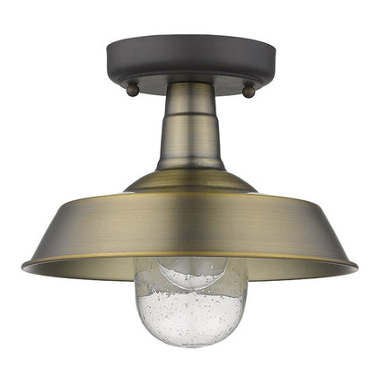 Brushed Gold Shallow Plate Adjustable Pendant Light Pendants TriadCommerceInc   