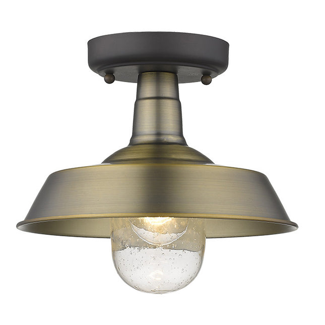 Brushed Gold Shallow Plate Adjustable Pendant Light Pendants TriadCommerceInc   
