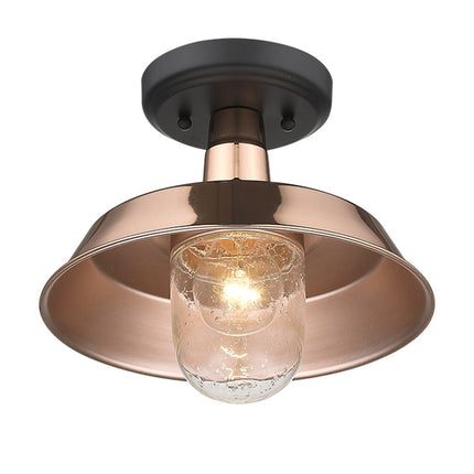 Shiny Copper Shallow Plate Adjustable Pendant Light Home Decor > Lighting > Ceiling Lights > Pendant Lights TriadCommerceInc