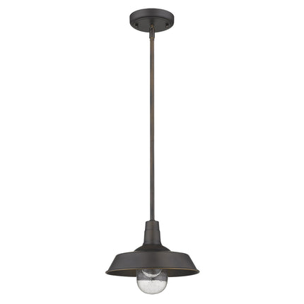 Antique Bronze Shallow Plate Adjustable Pendant Light Pendants TriadCommerceInc Default Title  