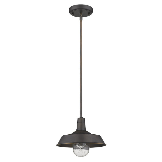 Antique Bronze Shallow Plate Adjustable Pendant Light Pendants TriadCommerceInc Default Title  