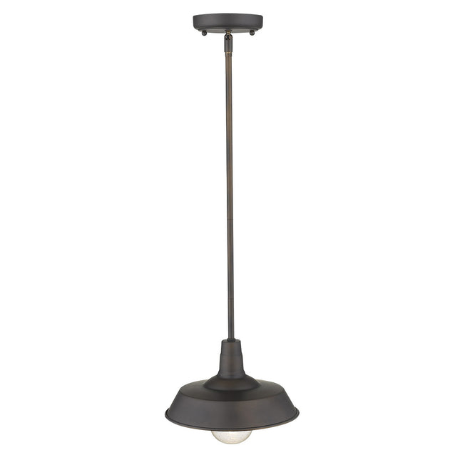 Antique Bronze Shallow Plate Adjustable Pendant Light Pendants TriadCommerceInc   