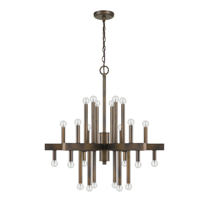 Fallon 24-Light Oil-Rubbed Bronze Chandelier Home Decor > Lighting > Ceiling Lights > Chandelier TriadCommerceInc
