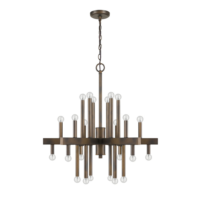 Fallon 24-Light Oil-Rubbed Bronze Chandelier Home Decor > Lighting > Ceiling Lights > Chandelier TriadCommerceInc