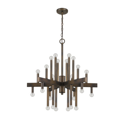 Fallon 24-Light Oil-Rubbed Bronze Chandelier Home Decor > Lighting > Ceiling Lights > Chandelier TriadCommerceInc