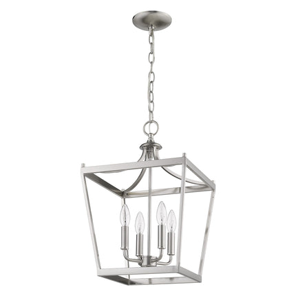 Kennedy 4-Light Satin Nickel Pendant Light Fixture Home Decor > Lighting > Ceiling Lights > Pendant Lights TriadCommerceInc