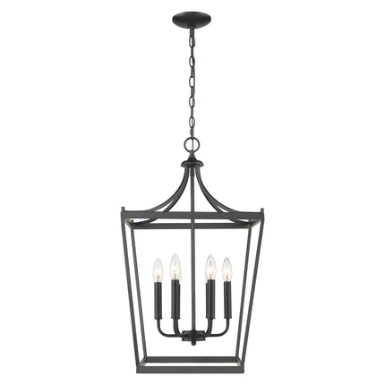 Kennedy 6-Light Matte Black Pendant Home Decor > Lighting > Ceiling Lights > Pendant Lights TriadCommerceInc
