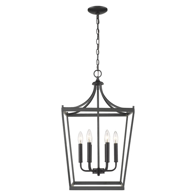 Kennedy 6-Light Matte Black Pendant Home Decor > Lighting > Ceiling Lights > Pendant Lights TriadCommerceInc