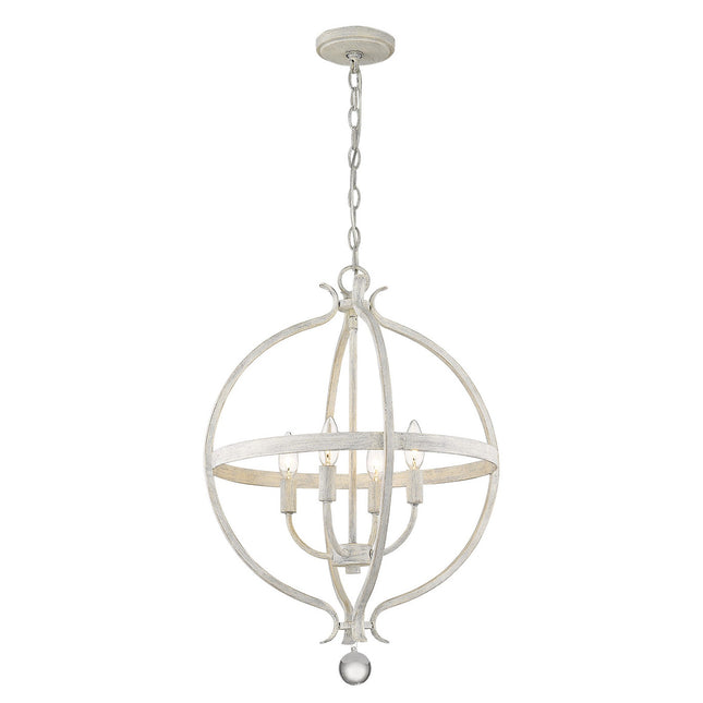 Callie 4-Light Country White Pendant Home Decor > Lighting > Ceiling Lights > Pendant Lights TriadCommerceInc