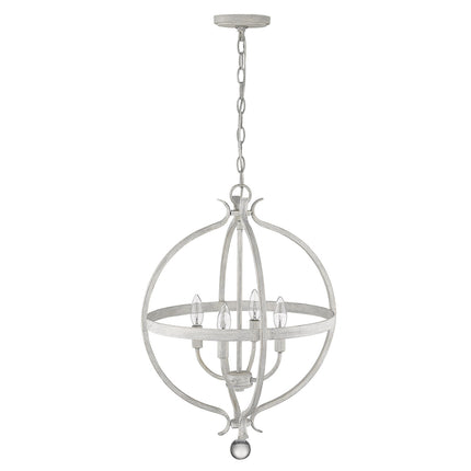 Callie 4-Light Country White Pendant Home Decor > Lighting > Ceiling Lights > Pendant Lights TriadCommerceInc