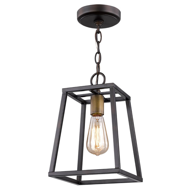 Antique Bronze Metal Tapered Hanging Light Home Decor > Lighting > Ceiling Lights > Pendant Lights TriadCommerceInc Default Title