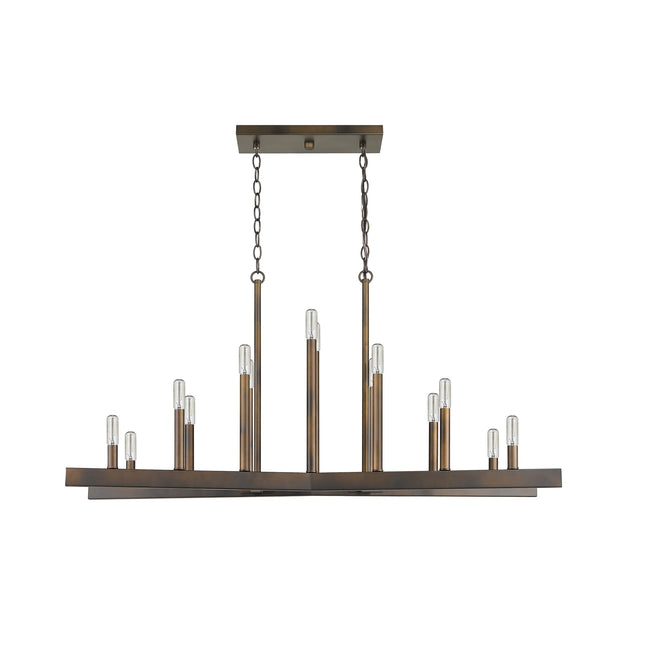 Fallon 14-Light Oil-Rubbed Bronze Island Pendant Home Decor > Lighting > Ceiling Lights > Pendant Lights TriadCommerceInc