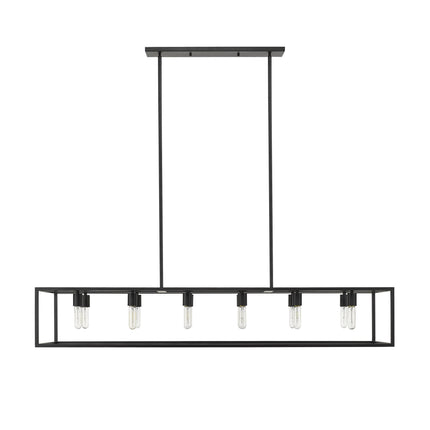 Cobar 12-Light Matte Black Island Pendant Home Decor > Lighting > Ceiling Lights > Pendant Lights TriadCommerceInc