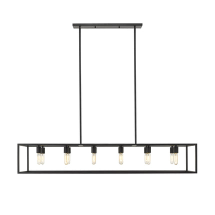 Cobar 12-Light Matte Black Island Pendant Home Decor > Lighting > Ceiling Lights > Pendant Lights TriadCommerceInc