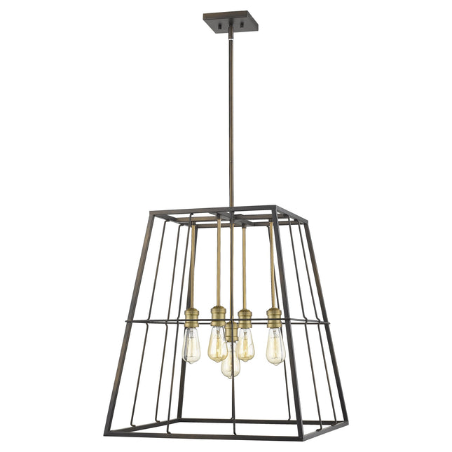 Charley 5-Light Oil-Rubbed Bronze Pendant Home Decor > Lighting > Ceiling Lights > Pendant Lights TriadCommerceInc