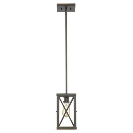 Bronze Metal Geometric Mini Pendant Hanging Light Home Decor > Lighting > Ceiling Lights > Pendant Lights TriadCommerceInc