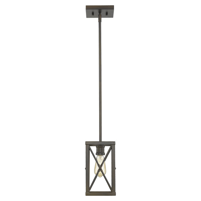Bronze Metal Geometric Mini Pendant Hanging Light Home Decor > Lighting > Ceiling Lights > Pendant Lights TriadCommerceInc