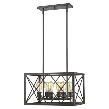 Brooklyn 6-Light Oil-Rubbed Bronze Pendant Home Decor > Lighting > Ceiling Lights > Pendant Lights TriadCommerceInc