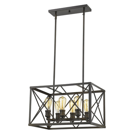 Brooklyn 6-Light Oil-Rubbed Bronze Pendant Home Decor > Lighting > Ceiling Lights > Pendant Lights TriadCommerceInc