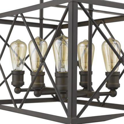Brooklyn 6-Light Oil-Rubbed Bronze Pendant Home Decor > Lighting > Ceiling Lights > Pendant Lights TriadCommerceInc
