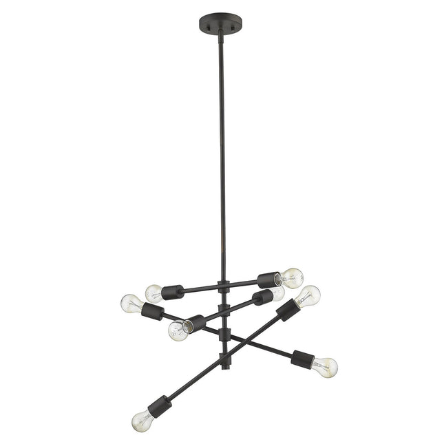 Calix 8-Light Oil-Rubbed Bronze Pendant Home Decor > Lighting > Ceiling Lights > Pendant Lights TriadCommerceInc Default Title