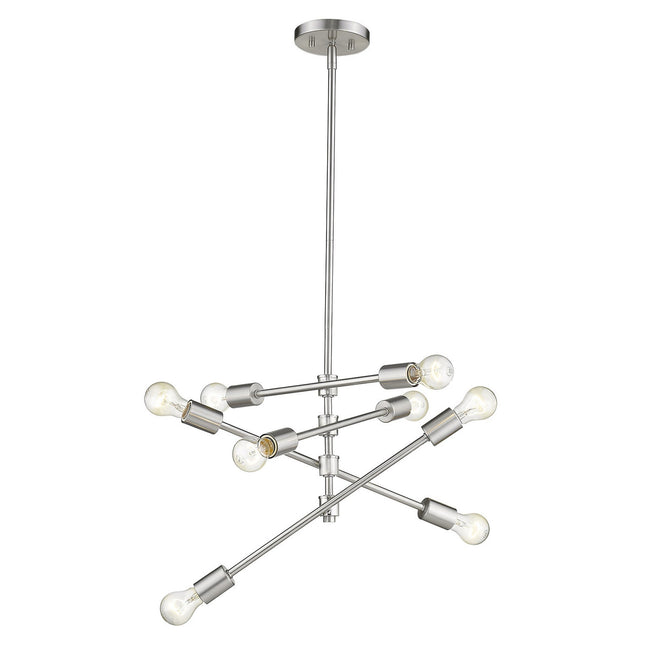 Calix 8-Light Satin Nickel Pendant Home Decor > Lighting > Ceiling Lights > Pendant Lights TriadCommerceInc