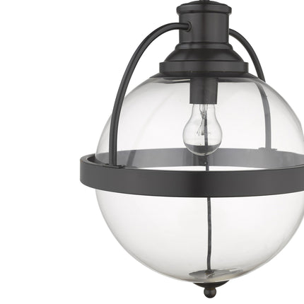 Kassian 1-Light Oil-Rubbed Bronze Pendant Home Decor > Lighting > Ceiling Lights > Pendant Lights TriadCommerceInc