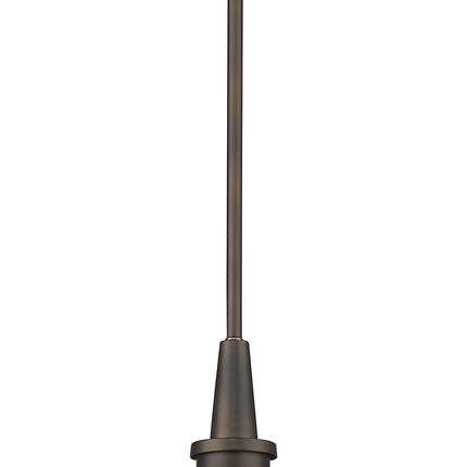 Antique Bronze Hanging Light with Pebbled Glass Shade Home Decor > Lighting > Ceiling Lights > Pendant Lights TriadCommerceInc Default Title