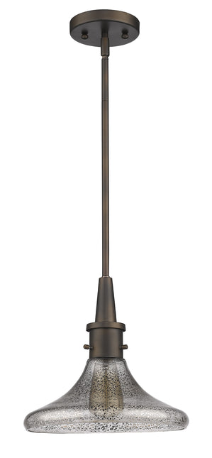 Antique Bronze Hanging Light with Pebbled Glass Shade Home Decor > Lighting > Ceiling Lights > Pendant Lights TriadCommerceInc