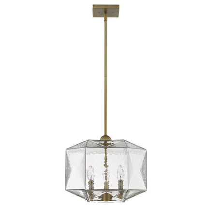 Loft 3-Light Brass Pendant Pendants TriadCommerceInc   