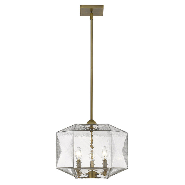 Loft 3-Light Brass Pendant Pendants TriadCommerceInc   