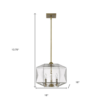 Loft 3-Light Brass Pendant Pendants TriadCommerceInc Default Title  