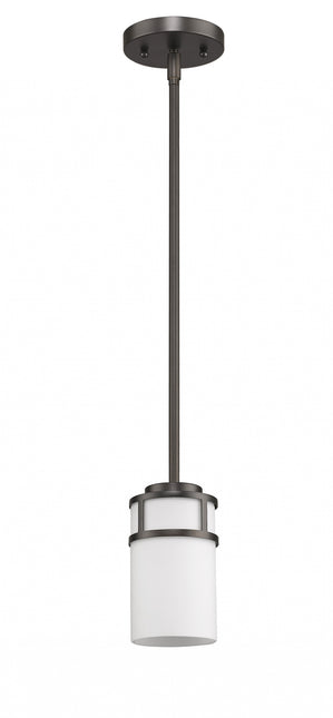 Brushed Bronze Minimalist Cylindrical Pendant Light Home Decor > Lighting > Ceiling Lights > Pendant Lights TriadCommerceInc Default Title
