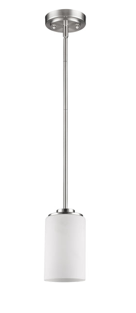 Silver Frosted Glass Pendant Light Modern Hanging Fixture Home Decor > Lighting > Ceiling Lights > Pendant Lights TriadCommerceInc