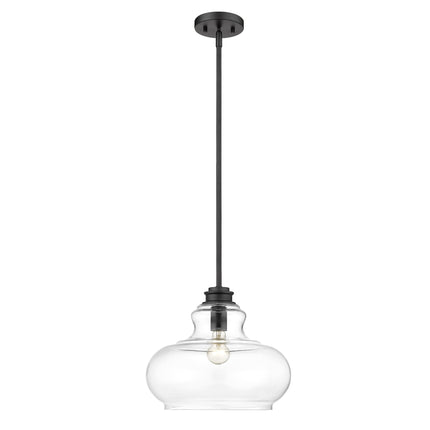 Torrel Matte Black Single Light Pendant Light Fixture Home Decor > Lighting > Ceiling Lights > Pendant Lights TriadCommerceInc