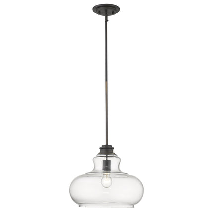 Torrel Oil Rubbed Bronze 1-Light Pendant Light Fixture Home Decor > Lighting > Ceiling Lights > Pendant Lights TriadCommerceInc