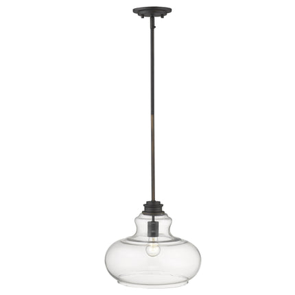 Torrel Oil Rubbed Bronze 1-Light Pendant Light Fixture Home Decor > Lighting > Ceiling Lights > Pendant Lights TriadCommerceInc