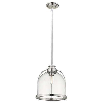 Stanton 1-Light Polished Nickel Pendant Light Fixture Home Decor > Lighting > Ceiling Lights > Pendant Lights TriadCommerceInc