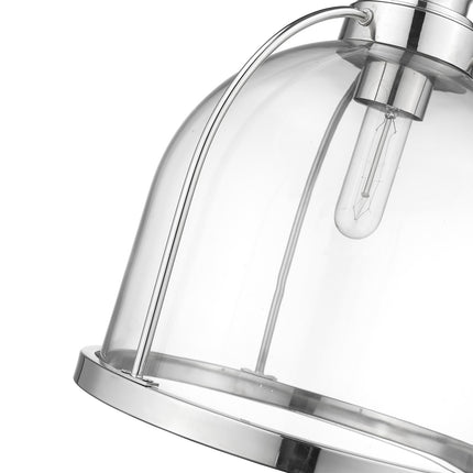 Stanton 1-Light Polished Nickel Pendant Light Fixture Home Decor > Lighting > Ceiling Lights > Pendant Lights TriadCommerceInc