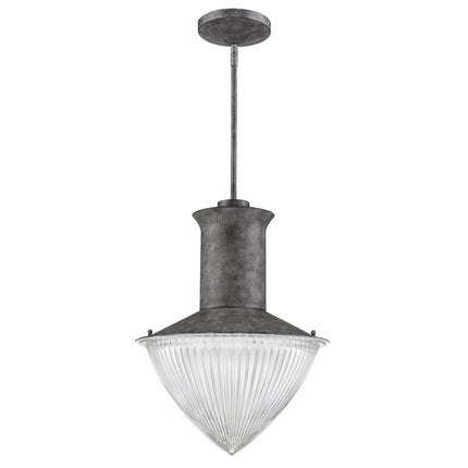 Skylar 1-Light Ash Pendant Light with Halophane Glass Shade Home Decor > Lighting > Ceiling Lights > Pendant Lights TriadCommerceInc Default Title