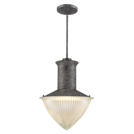 Skylar 1-Light Ash Pendant Light with Halophane Glass Shade Home Decor > Lighting > Ceiling Lights > Pendant Lights TriadCommerceInc
