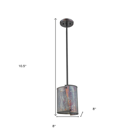 Ryker 1-Light Bronze Patina Pendant Pendants TriadCommerceInc   
