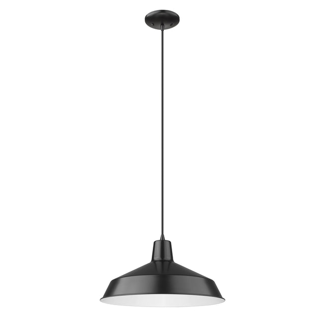 Industrial Matte Black Hanging Pendant Light Fixture Home Decor > Lighting > Ceiling Lights > Pendant Lights TriadCommerceInc Default Title