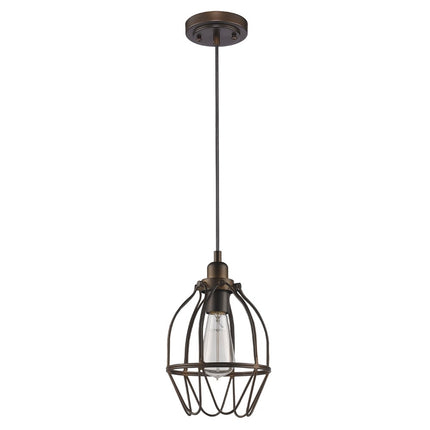 Antique Bronze Wire Pendant Light Fixture Home Decor > Lighting > Ceiling Lights > Pendant Lights TriadCommerceInc Default Title