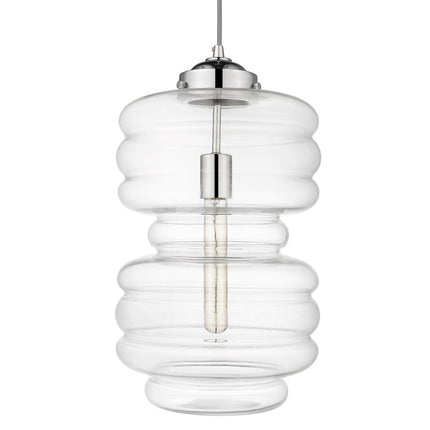 Ballina 1-Light Polished Nickel Mini Pendant Light Home Decor > Lighting > Ceiling Lights > Pendant Lights TriadCommerceInc