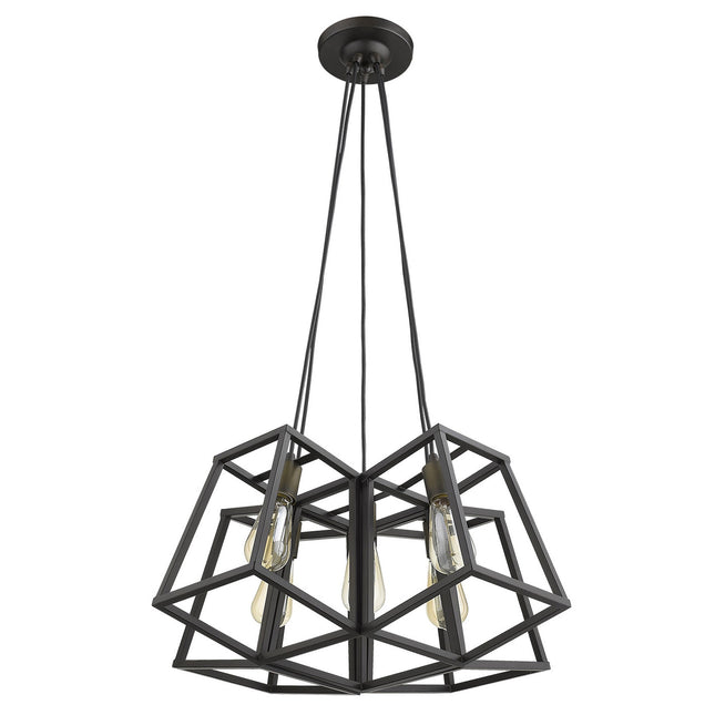 Tiberton 5-Light Oil-Rubbed Bronze Chandelier Home Decor > Lighting > Ceiling Lights > Chandelier TriadCommerceInc