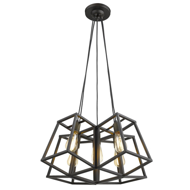 Tiberton 5-Light Oil-Rubbed Bronze Chandelier Home Decor > Lighting > Ceiling Lights > Chandelier TriadCommerceInc