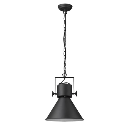 Crew Matte Black 1-Light Adjustable Pendant Light Home Decor > Lighting > Ceiling Lights > Pendant Lights TriadCommerceInc
